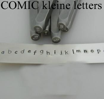 LETTERTYPE COMIC kleine letters